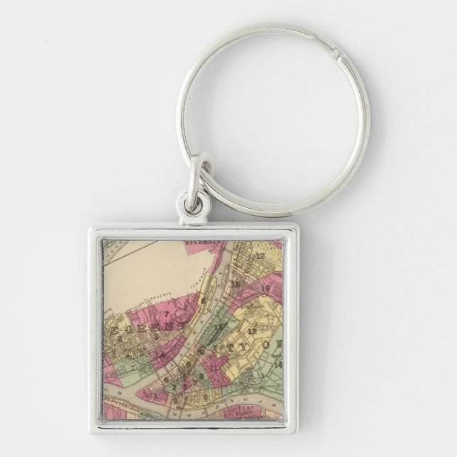 Pittsburgh, Allegheny Schlüsselanhänger (Vorne)