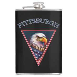 Pittsburgh American Bald Eagle Flachmann