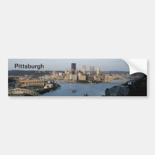 Pittsburgh-Autoaufkleber Autoaufkleber
