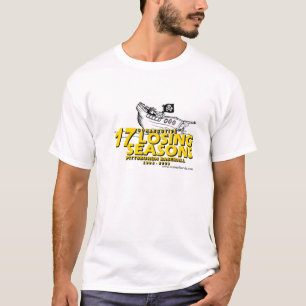Pittsburgh-Baseball 17 verlierende Jahreszeiten T-Shirt