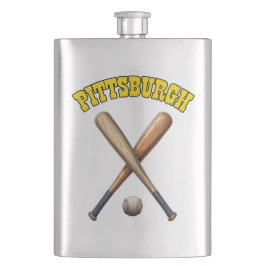 Pittsburgh Baseball Flachmann