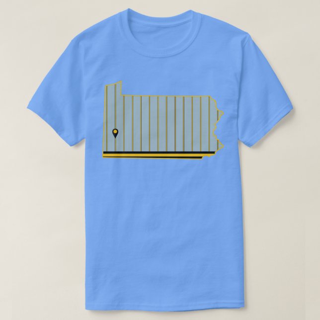 Pittsburgh Baseball T-Shirt (Design vorne)