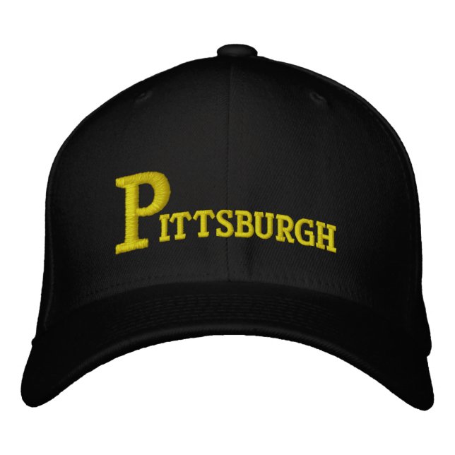 Pittsburgh Big P Olde modifiziert Bestickte Kappe (Vorderseite)