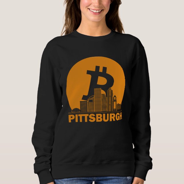 Pittsburgh Bitcoin-Maximalist  Bitcoin Pittsburgh  Sweatshirt (Vorderseite)