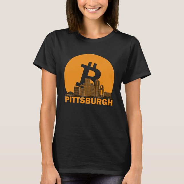 Pittsburgh Bitcoin Maximalist Bitcoin Pittsburgh T-Shirt (Vorderseite)