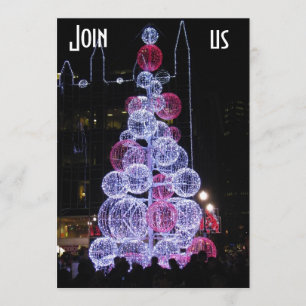 PITTSBURGH BLEIBT NACHT CHRISTMAINVITATION AUF EINLADUNG