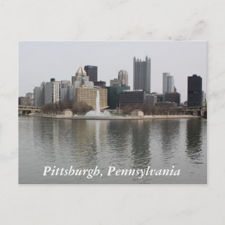 Pittsburgh, carte postale PA