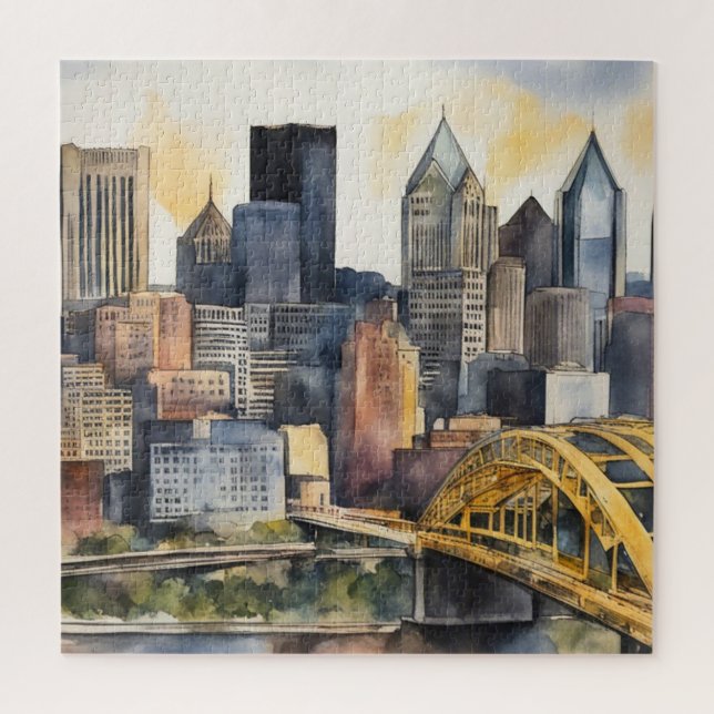 Pittsburgh Cityscape (Vertikal)