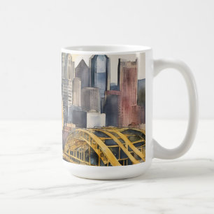 Pittsburgh Cityscape Kaffeetasse