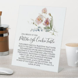 PITTSBURGH COOKIE TABLE SIGN WEDING SOCKELSCHILD