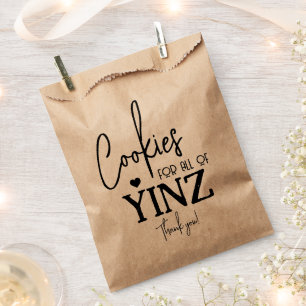 Pittsburgh Cookies Table Leckerei Bags Geschenktütchen