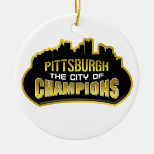 Pittsburgh die Stadt der Meister Keramik Ornament
