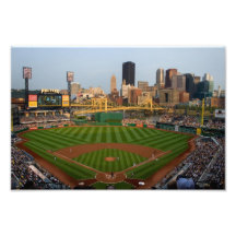 Pittsburgh druckt Baseball View