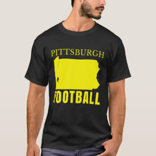 Pittsburgh Football Fan The Burgh Pennsylvania Tee