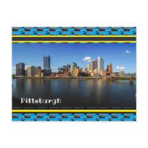 Pittsburgh Foto Postkarte