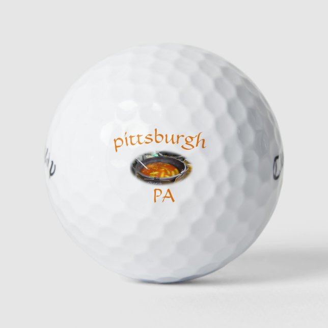 Pittsburgh Golf Balls Golfball (Vorderseite)