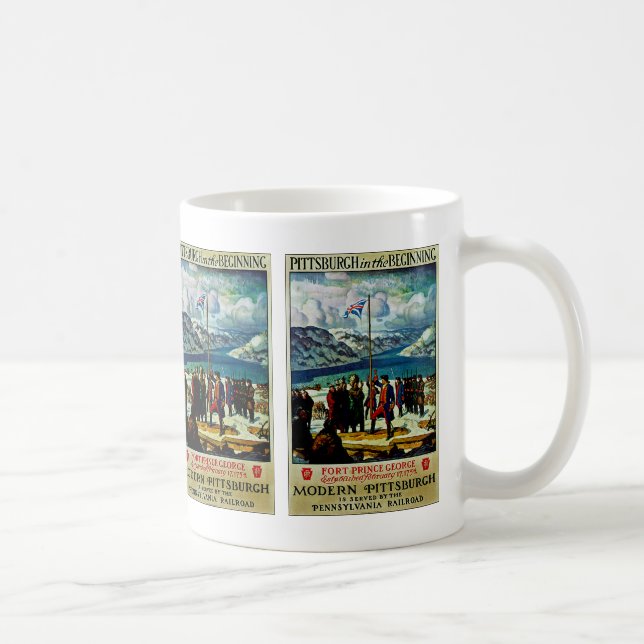 Pittsburgh in the Beginning Kaffeetasse (Rechts)
