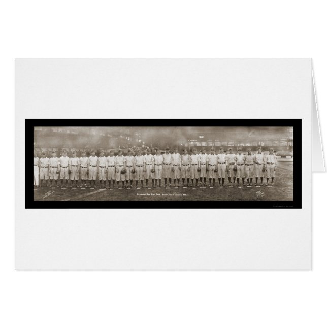 Pittsburgh kapert Verein-Foto 1909 (Vorderseite (Horizontal))