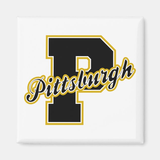 Pittsburgh Letter Magnet (Vorne)