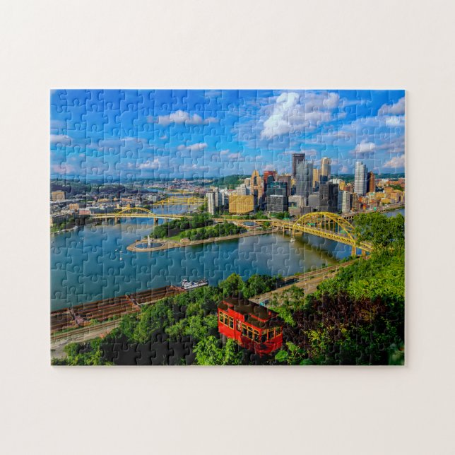 Pittsburgh mit einem Incline-Puzzle (Horizontal)