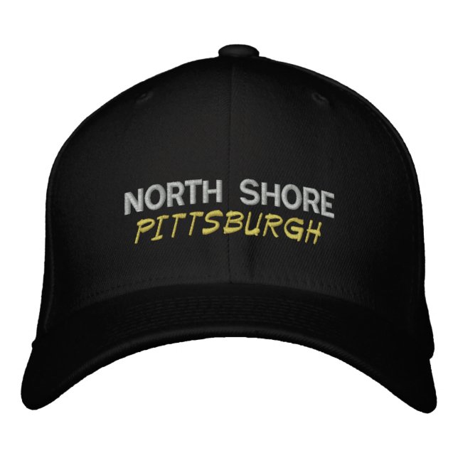 Pittsburgh North Shore Ball Cap Bestickte Kappe (Vorderseite)