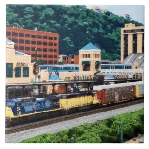 Pittsburgh PA - Bahnhof Fliese