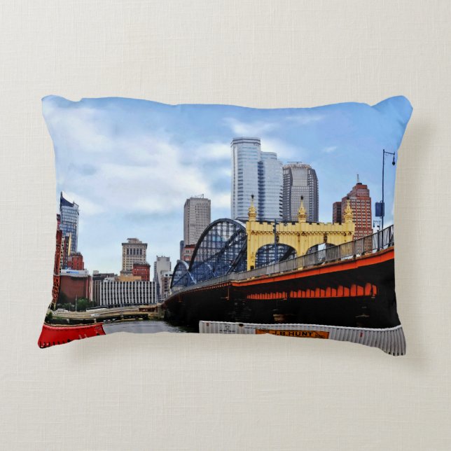 Pittsburgh PA - Ecke von Smithfield und von Zierkissen (Rückseite)