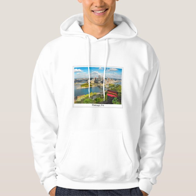 Pittsburgh PA Hoodie (Vorderseite)