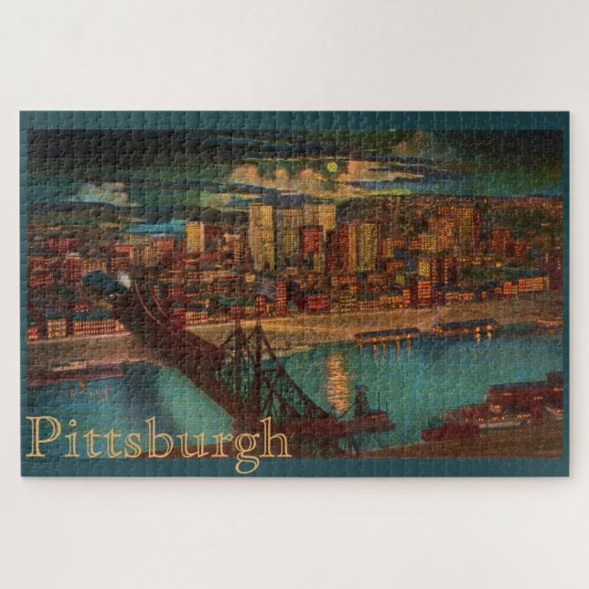 Pittsburgh Par Moonlight Grand Puzzle (Horizontal)