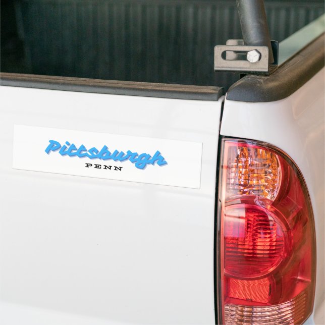 Pittsburgh Pennsylvania Autoaufkleber (Auf Lkw)