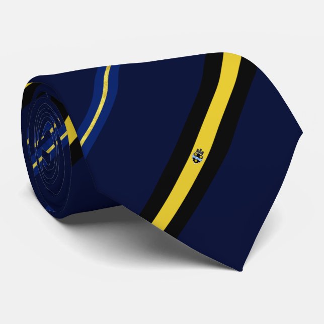 Pittsburgh (Pennsylvania)-Fahnenkleidung Neck Tie Krawatte (Gerollt)