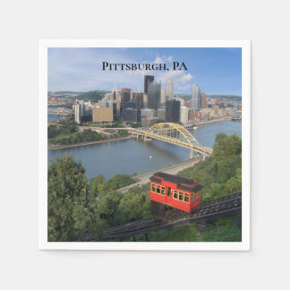 Pittsburgh Pennsylvania Fotografie Serviette