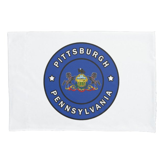 Pittsburgh Pennsylvania Kissenbezug (Vorderseite)