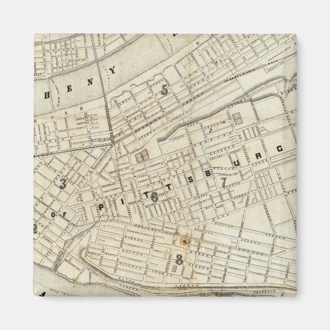 Pittsburgh, Pennsylvania Magnet (Vorne)