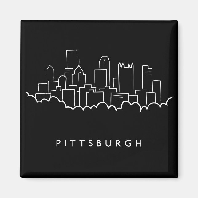 Pittsburgh Pennsylvania Magnet (Vorne)