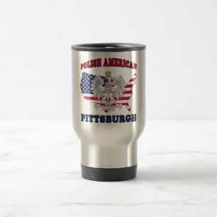Pittsburgh Pennsylvania polnischen Reisebecher