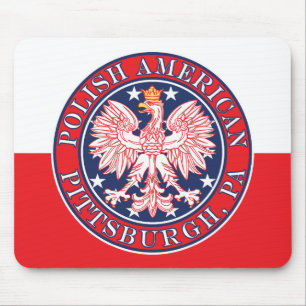 Pittsburgh Pennsylvania Polnischer Adler Mousepad