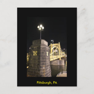 Pittsburgh, Pennsylvania Postkarte