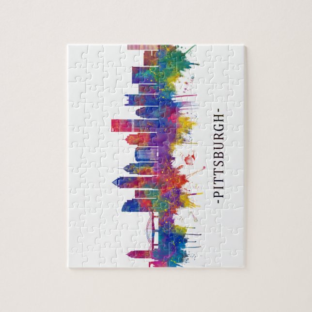 Pittsburgh Pennsylvania Skyline (Vertikal)