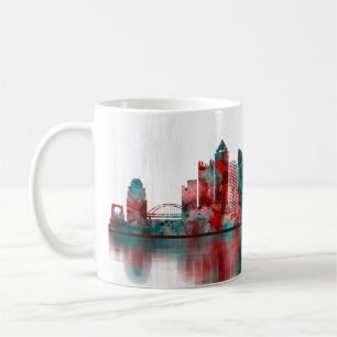 Pittsburgh Pennsylvania Skyline Kaffeetasse