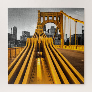 Pittsburgh Pennsylvania Steel City Skyline Bridge