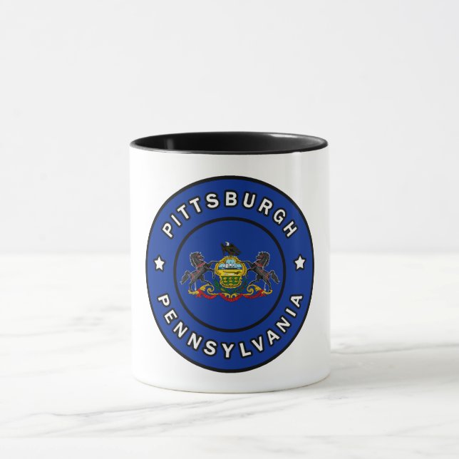 Pittsburgh Pennsylvania Tasse (Zentrum)