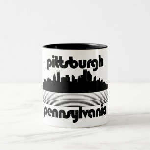 Pittsburgh Pennsylvania Zweifarbige Tasse
