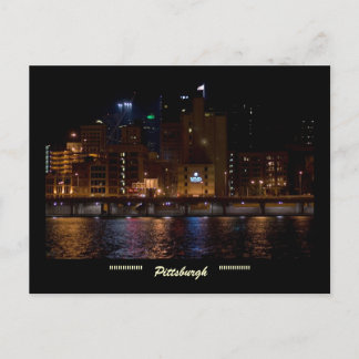 Pittsburgh Postcard - Mon Wharf Postkarte