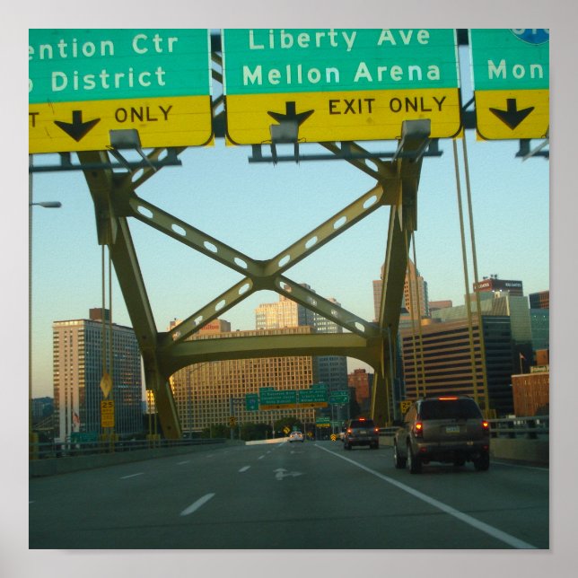 Pittsburgh Poster (Vorne)