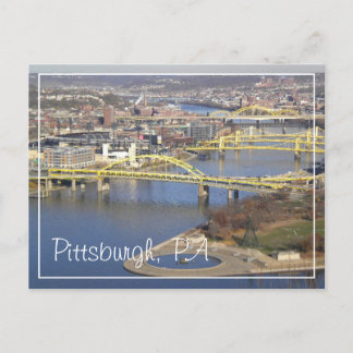 pittsburgh postkarte