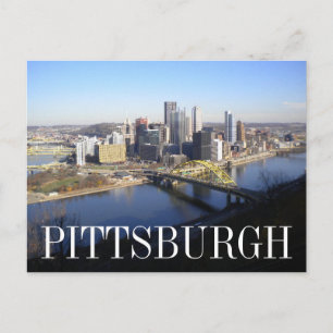 Pittsburgh Postkarte