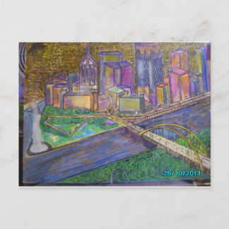Pittsburgh Postkarte