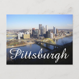 pittsburgh postkarte