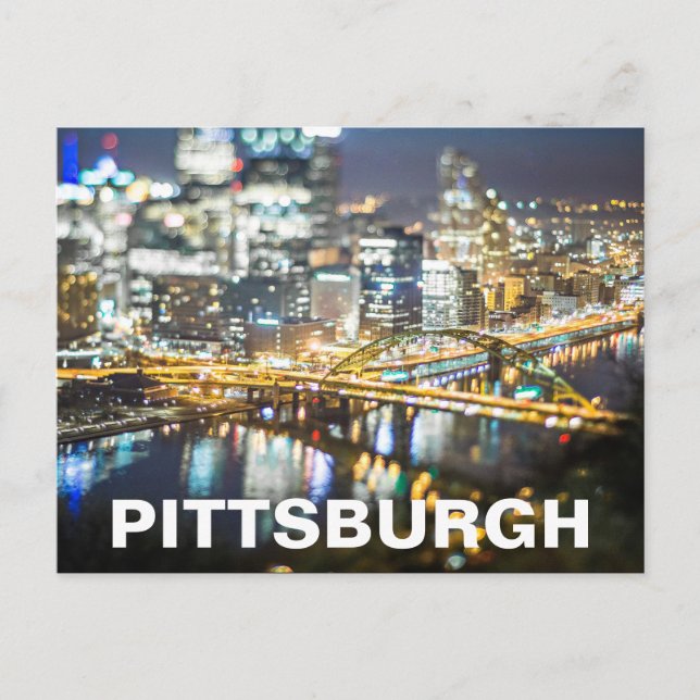 PITTSBURGH POSTKARTE (Vorderseite)
